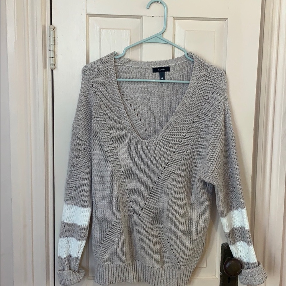 Aqua sweater